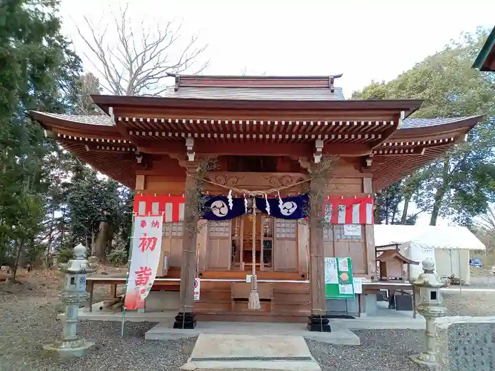 阿久津「田村神社」(郡山市阿久津町)旧社名:伊豆箱根三嶋三社の本殿・本堂