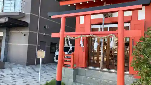 稲荷神社の鳥居