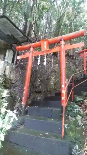 平山観音院の鳥居