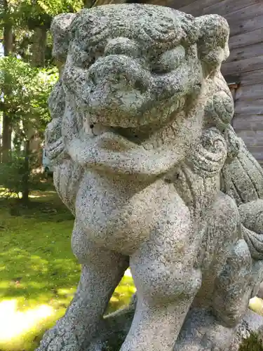 箭代神社の狛犬