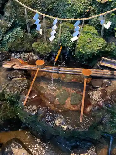 貴船神社の手水舎