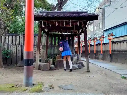 赤土稲荷大明神の手水舎