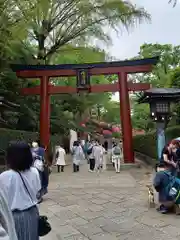 根津神社の鳥居