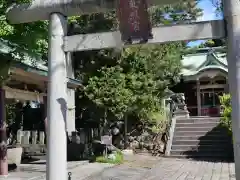 元城町東照宮の鳥居