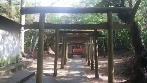 八龍神社の鳥居