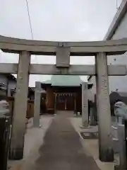 白山神社の鳥居