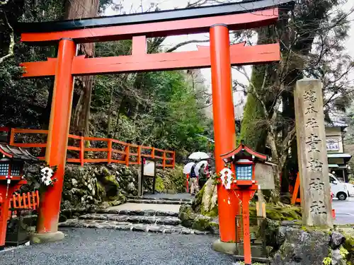 貴船神社の鳥居