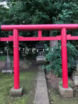 大岱稲荷神社の鳥居