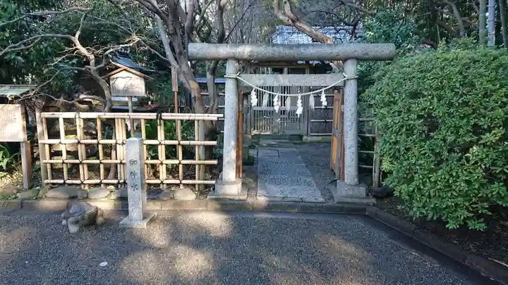 大宮八幡宮の鳥居