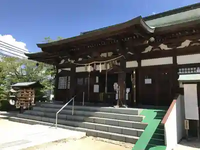 饒津神社の本殿・本堂