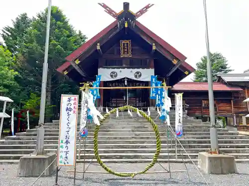 蘆別神社の本殿