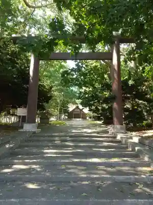 羽幌神社の鳥居