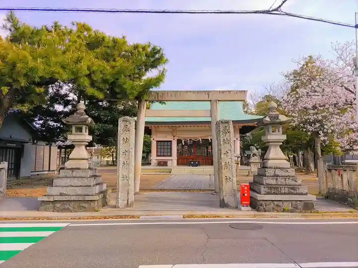 十所社(西之保)の鳥居