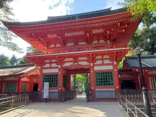 井草八幡宮の山門・神門