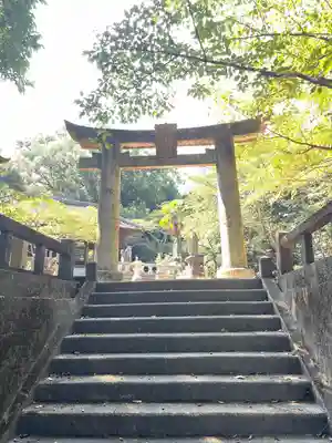 富岡天満宮の鳥居