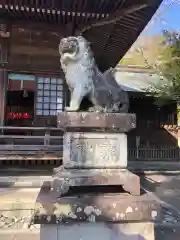 砥鹿神社（里宮）の狛犬