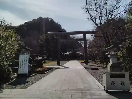 岐阜護國神社の鳥居