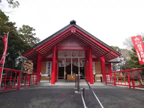 美濃輪稲荷神社の本殿