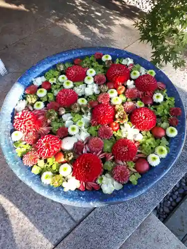 行田八幡神社の手水