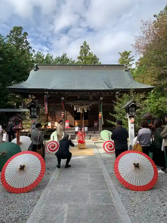 滑川神社 - 仕事と子どもの守り神(福島県)