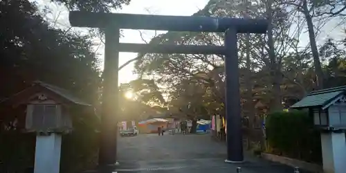 常磐神社の鳥居