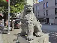 北海道神宮頓宮の狛犬