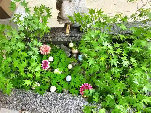 滑川神社 - 仕事と子どもの守り神の手水