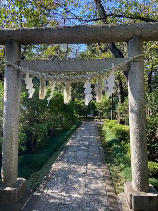 松陰神社の鳥居