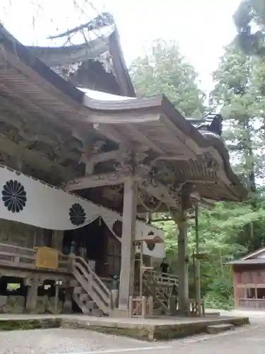 戸隠神社宝光社の本殿