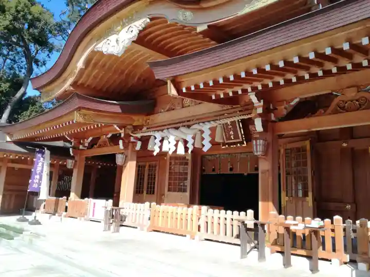 亀ケ池八幡宮の本殿・本堂