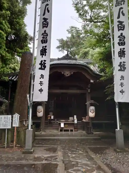 八百富神社の本殿・本堂