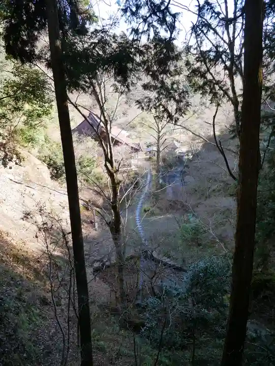 秩父札所三十二番 法性寺の景色