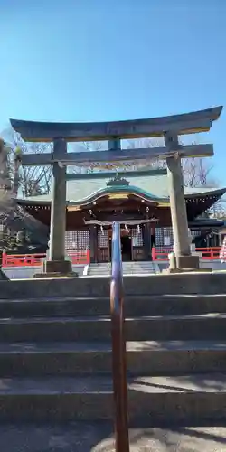 白幡八幡大神の鳥居