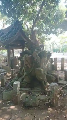 雀神社の狛犬