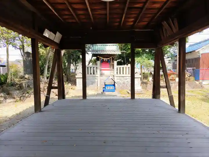 八王子社(気噴町北)の本殿・本堂