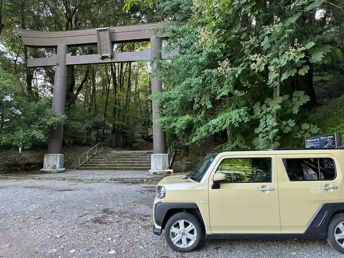 槵觸神社の鳥居