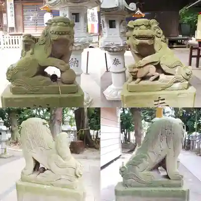 大宮・大原神社の狛犬