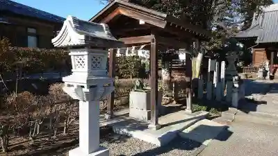 人丸神社(小中町)の手水舎