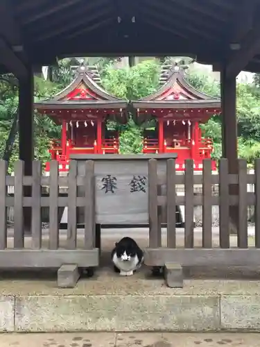 白金氷川神社の末社・摂社