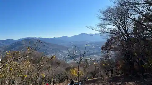 宝登山神社奥宮の景色