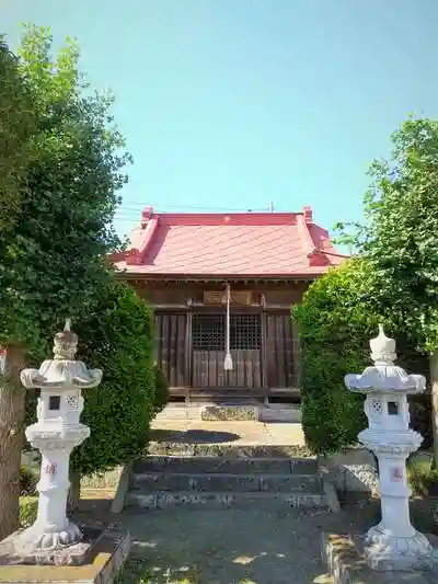 加波山神社の本殿