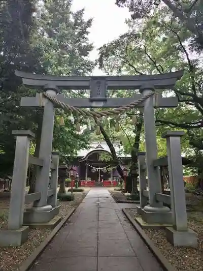 麻賀多神社奥宮の鳥居