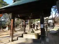 那古野神社の手水