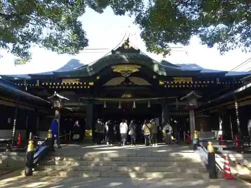 穴八幡宮の本殿・本堂