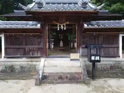 八幡神社（花本八幡神社）の本殿・本堂