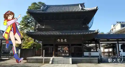 泉岳寺の山門・神門