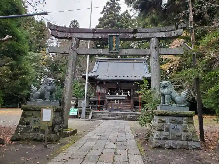 今市瀧尾神社の鳥居