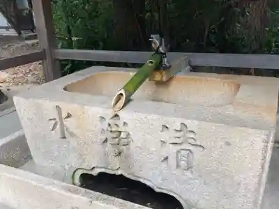 弓弦羽神社の手水舎