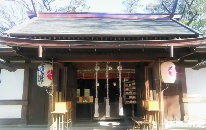 代田八幡神社の本殿・本堂