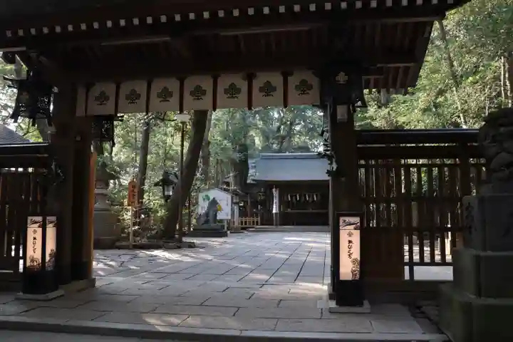 駒木諏訪神社の山門・神門